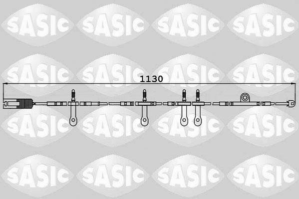 Sasic 6236041 - Сигнализатор, износ тормозных колодок autosila-amz.com