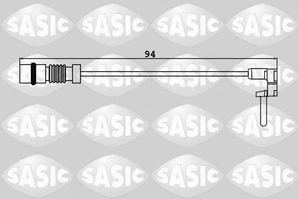 Sasic 6236015 - Сигнализатор, износ тормозных колодок autosila-amz.com