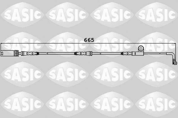 Sasic 6236010 - Сигнализатор, износ тормозных колодок autosila-amz.com