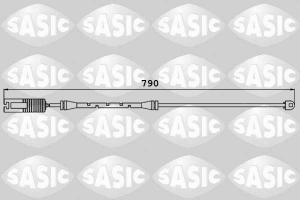 Sasic 6236011 - Сигнализатор, износ тормозных колодок autosila-amz.com