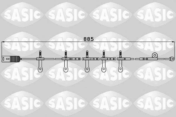 Sasic 6236034 - Сигнализатор, износ тормозных колодок autosila-amz.com