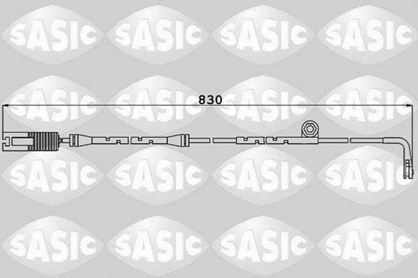 Sasic 6236031 - Сигнализатор, износ тормозных колодок autosila-amz.com