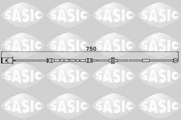 Sasic 6236038 - Сигнализатор, износ тормозных колодок autosila-amz.com