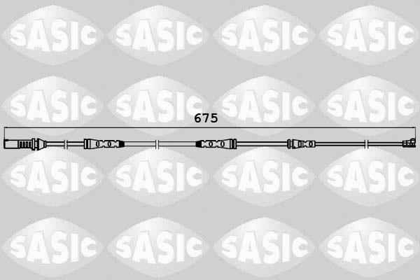 Sasic 6236029 - Сигнализатор, износ тормозных колодок autosila-amz.com
