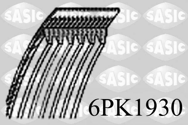 Sasic 6PK1930 - Поликлиновой ремень autosila-amz.com