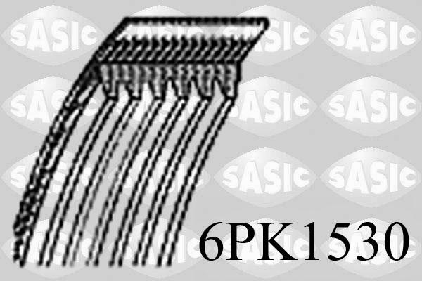Sasic 6PK1530 - Поликлиновой ремень autosila-amz.com