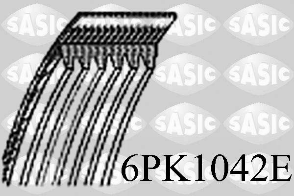 Sasic 6PK1042E - Поликлиновой ремень autosila-amz.com