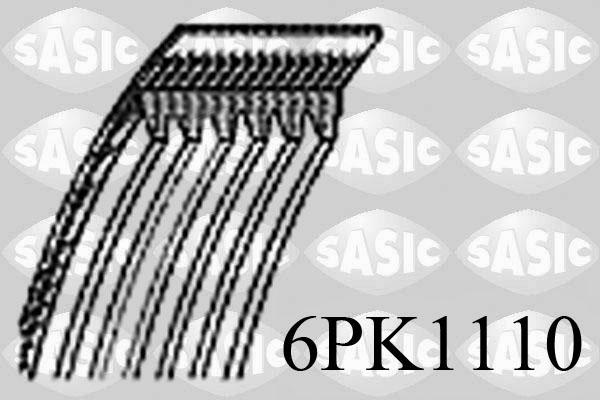 Sasic 6PK1110 - Поликлиновой ремень autosila-amz.com