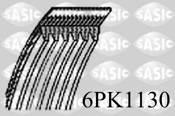 Sasic 6PK1130 - Поликлиновой ремень autosila-amz.com