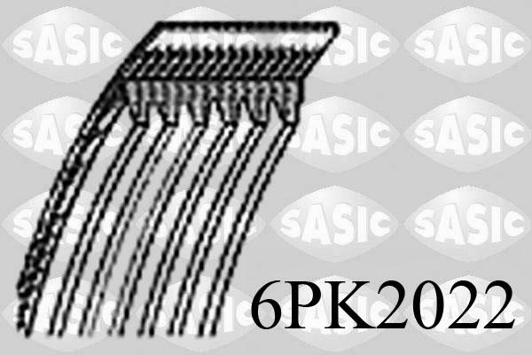 Sasic 6PK2022 - Поликлиновой ремень autosila-amz.com