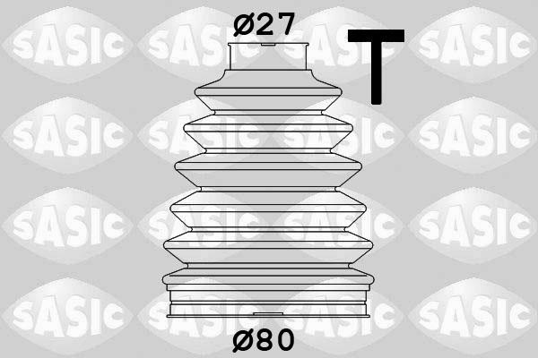 Sasic 1904050 - Пыльник, приводной вал autosila-amz.com