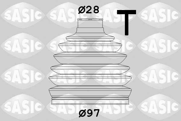 Sasic 1906061 - Пыльник, приводной вал autosila-amz.com