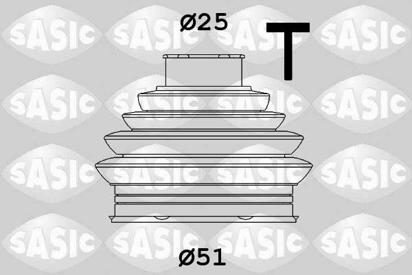 Sasic 1906103 - Пыльник, приводной вал autosila-amz.com