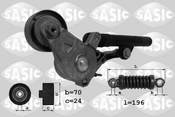 Sasic 1626034 - Натяжитель, поликлиновый ремень autosila-amz.com