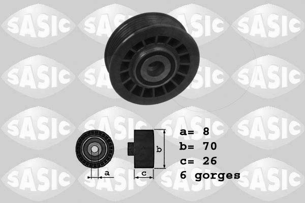 Sasic 1626143 - Ролик, поликлиновый ремень autosila-amz.com