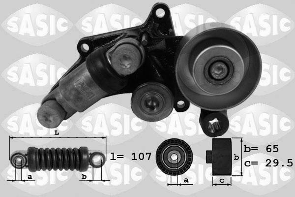 Sasic 1626135 - Натяжитель, поликлиновый ремень autosila-amz.com