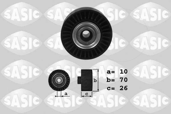 Sasic 1620034 - Ролик, поликлиновый ремень autosila-amz.com