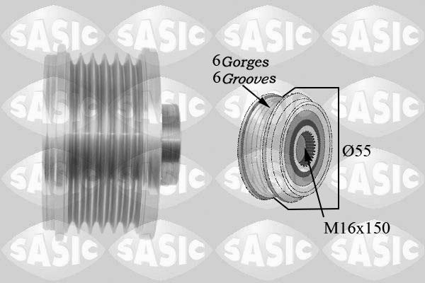 Sasic 1674007 - Шкив генератора, муфта autosila-amz.com