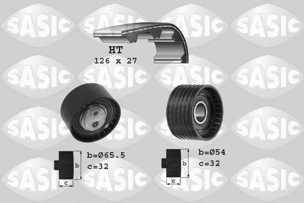 Sasic 1754001 - Комплект зубчатого ремня ГРМ autosila-amz.com