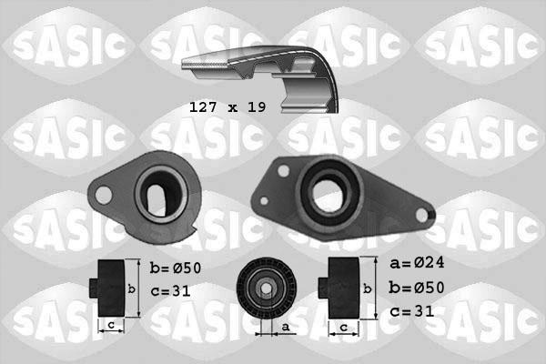 Sasic 1754016 - Комплект зубчатого ремня ГРМ autosila-amz.com