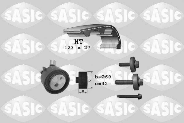 Sasic 1754010 - Комплект зубчатого ремня ГРМ autosila-amz.com