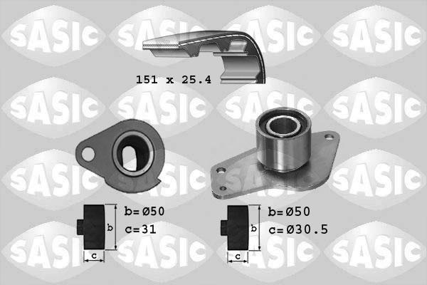 Sasic 1754013 - Комплект зубчатого ремня ГРМ autosila-amz.com
