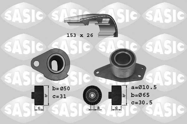 Sasic 1754020 - Комплект зубчатого ремня ГРМ autosila-amz.com