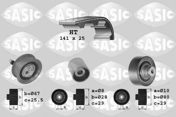 Sasic 1756001 - Комплект зубчатого ремня ГРМ autosila-amz.com