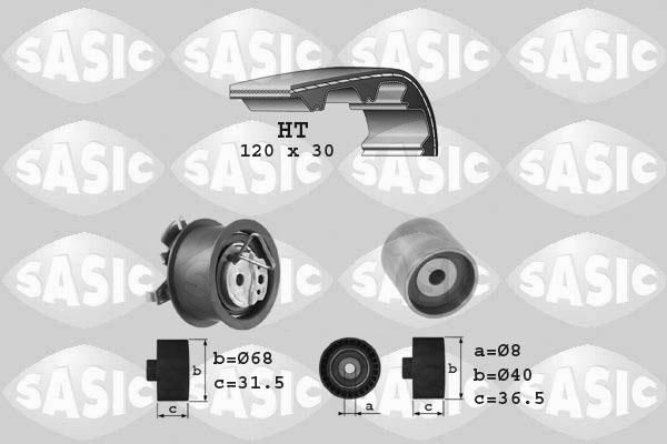 Sasic 1756003 - Комплект зубчатого ремня ГРМ autosila-amz.com