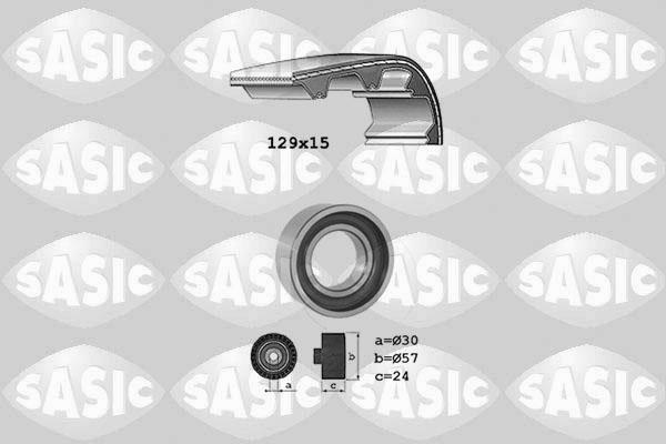 Sasic 1756017 - Комплект зубчатого ремня ГРМ autosila-amz.com