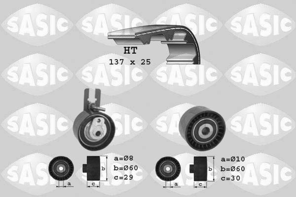 Sasic 1750019 - Комплект зубчатого ремня ГРМ autosila-amz.com