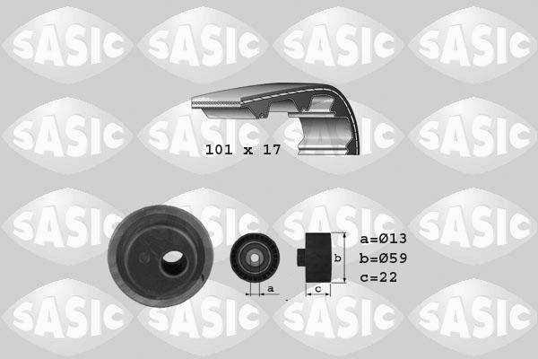 Sasic 1750016 - Комплект зубчатого ремня ГРМ autosila-amz.com