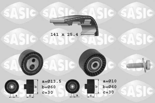 Sasic 1750011 - Комплект зубчатого ремня ГРМ autosila-amz.com
