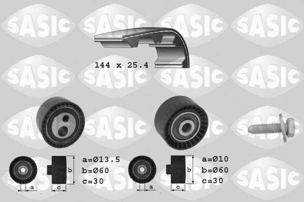 Sasic 1750012 - Комплект зубчатого ремня ГРМ autosila-amz.com