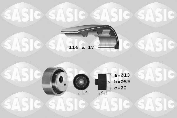 Sasic 1750024 - Комплект зубчатого ремня ГРМ autosila-amz.com
