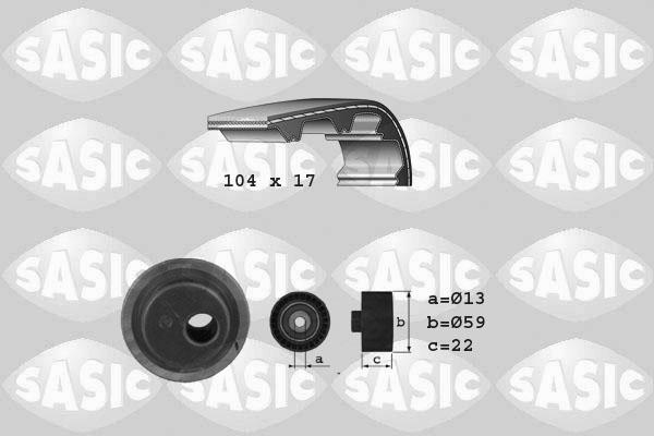 Sasic 1750022 - Комплект ГРМ autosila-amz.com