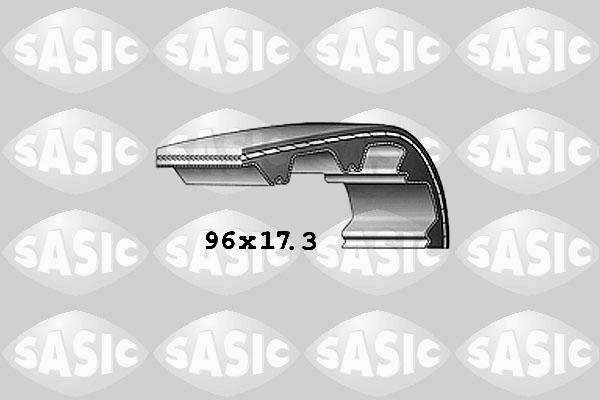 Sasic 1764021 - Зубчатый ремень ГРМ autosila-amz.com