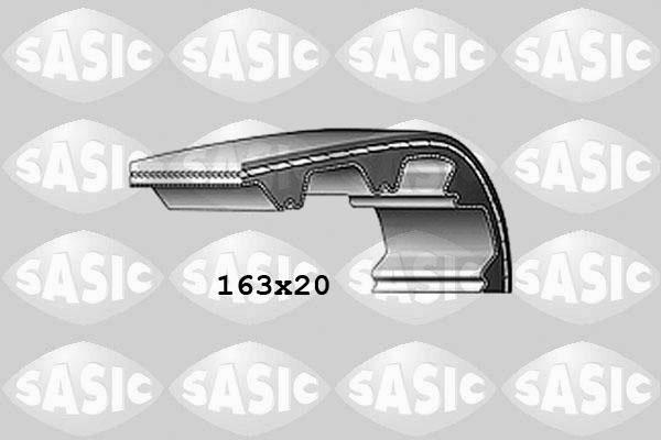 Sasic 1766069 - Зубчатый ремень ГРМ autosila-amz.com