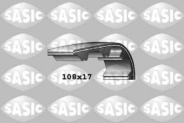 Sasic 1760009 - Зубчатый ремень ГРМ autosila-amz.com