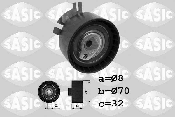 Sasic 1704020 - Натяжной ролик, зубчатый ремень ГРМ autosila-amz.com