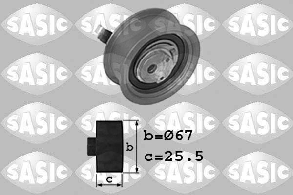 Sasic 1706001 - Натяжной ролик, зубчатый ремень ГРМ autosila-amz.com