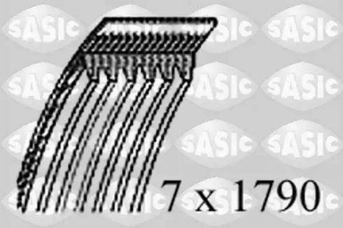 Sasic 1774063 - Поликлиновой ремень autosila-amz.com