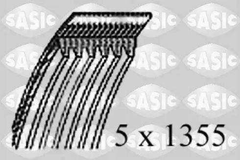 Sasic 1776048 - Поликлиновой ремень autosila-amz.com
