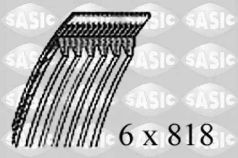 Sasic 1776062 - Поликлиновой ремень autosila-amz.com