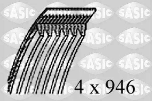 Sasic 1770018 - Поликлиновой ремень autosila-amz.com