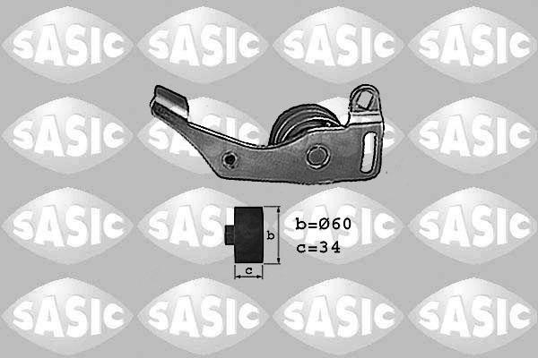 Sasic 8290560 - Натяжной ролик, зубчатый ремень ГРМ autosila-amz.com
