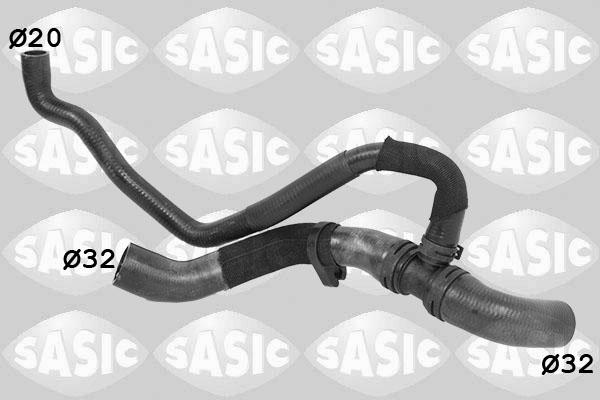 Sasic 3406493 - Шланг радиатора autosila-amz.com