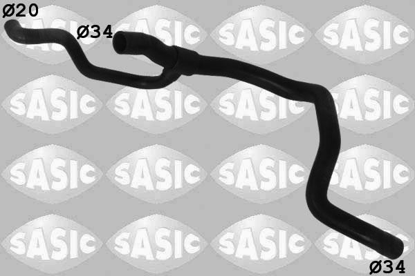 Sasic 3406191 - Шланг резиновый системы охлаждения autosila-amz.com