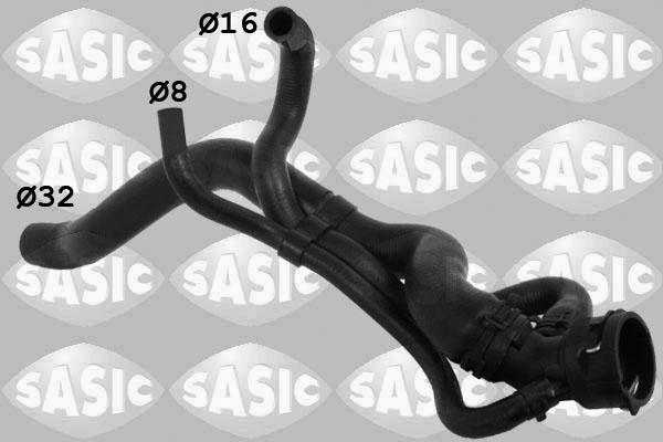 Sasic 3406164 - Шланг радиатора autosila-amz.com