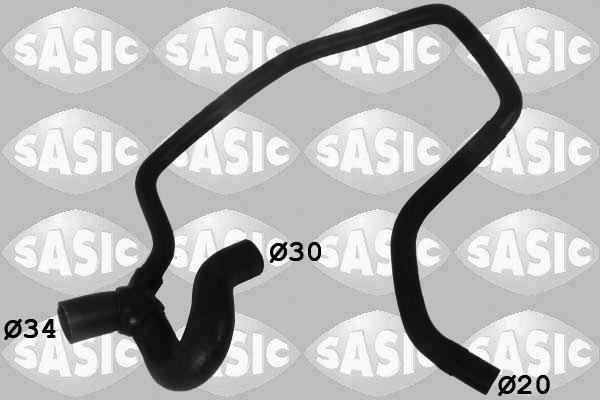 Sasic 3406215 - Шланг радиатора autosila-amz.com